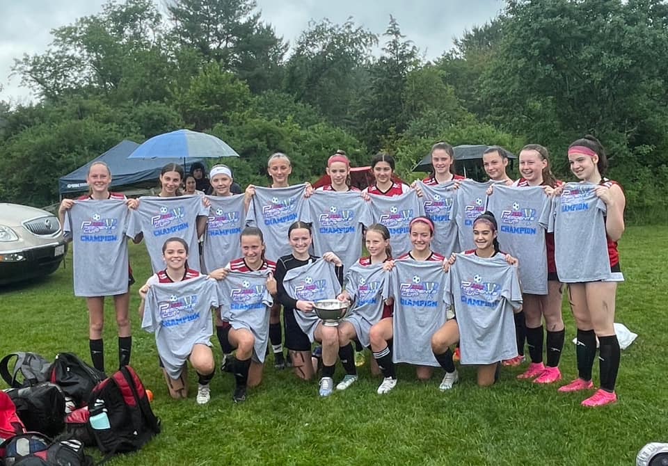 NSC 7/8 Girls Revolution Red - BAYS D3 President's Cup Champions!