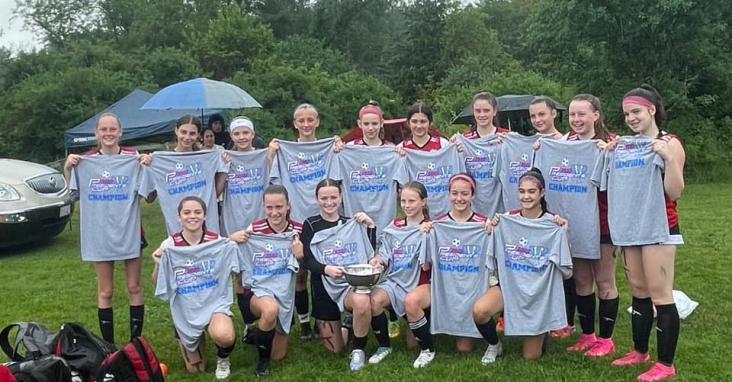 NSC 7/8 Girls Revolution Red - BAYS D3 President's Cup Champions!